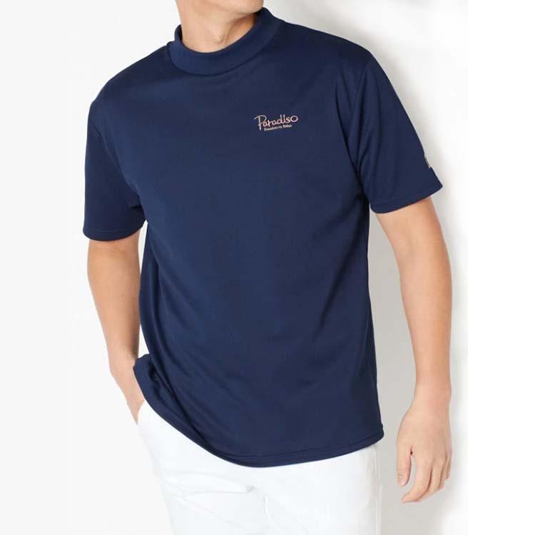 最大64 オフ パラディーゾ メンズ 鹿の子半袖モックシャツ Wsm32a Cisama Sc Gov Br