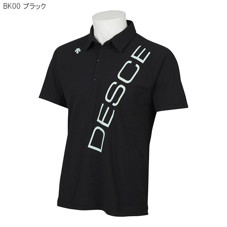 【完売品】デサントゴルフDESCENTE GOLF ブラックポロシャツ M ポロシャツ メンズ デサントゴルフ デサント DESCENTE GOLF 2025
