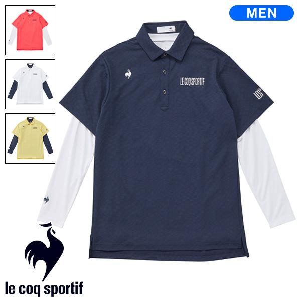 le coq sportif メンズ ゴルフウェア シャツL＆パンツセット 85 le coq sportif GOLF（ルコックスポルティフ ゴルフ） ルコックゴルフ