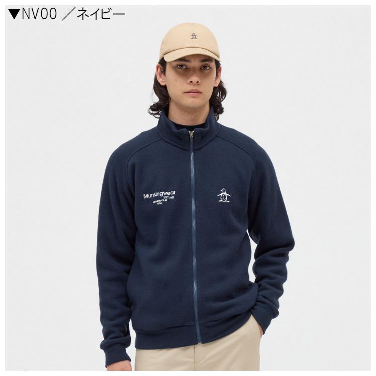 Munsingwear（マンシングウェア） メンズ 吸湿発熱 スタンドカラー