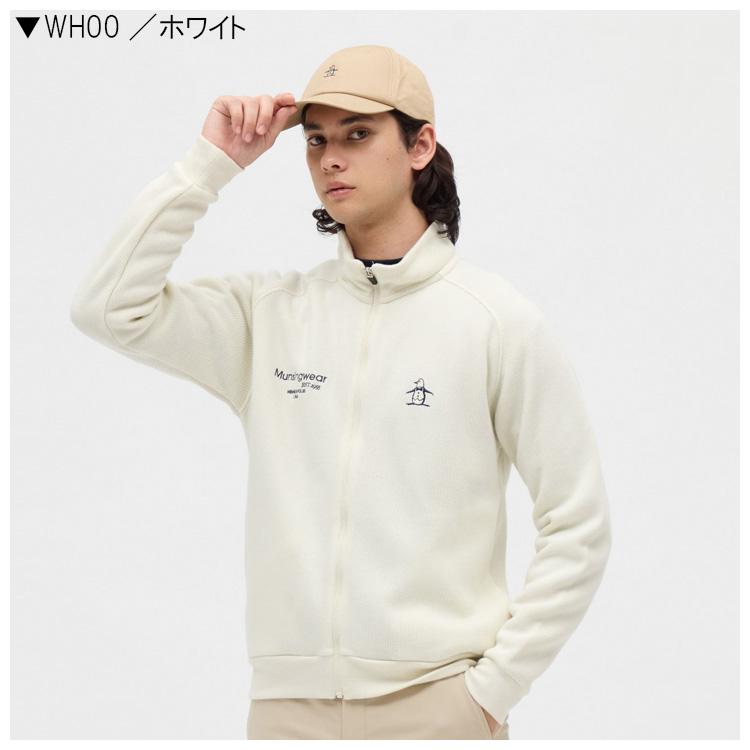 Munsingwear（マンシングウェア） メンズ 吸湿発熱 スタンドカラー