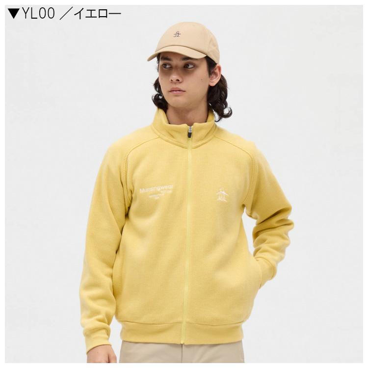 Munsingwear（マンシングウェア） メンズ 吸湿発熱 スタンドカラー