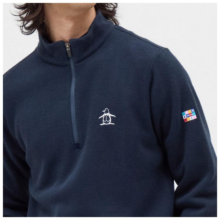 Munsingwear（マンシングウェア） メンズ 吸湿発熱 スタンドカラー