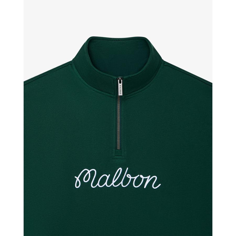 Malbon Golf（マルボンゴルフ） ハーフジップ スウェット トレーナー