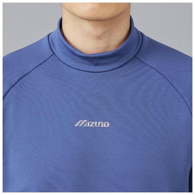 MIZUNO（ミズノ） ゴルフ メンズ ブレスサーモ モックネック長袖シャツ
