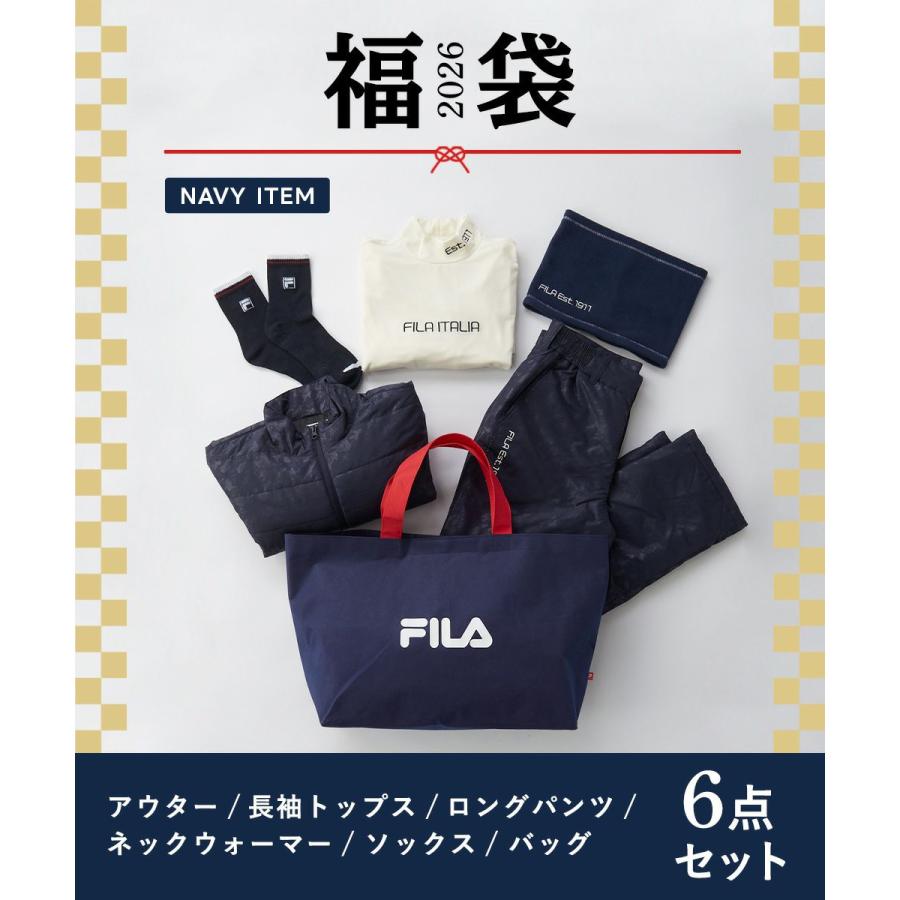 FILA GOLF フィラ ゴルフ メンズ 2026年新春福袋 ネイビーセット