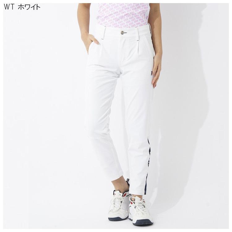 フィラ　ゴルフ　レディースパンツ ホワイト　ハート FILA GOLF フィラ ゴルフ レディース クロップドパンツ 754306