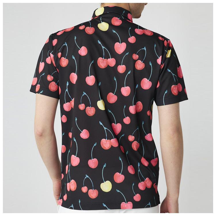 ラウドマウス　キスマーク柄 メンズシャツ 新品 LOUDMOUTH（ラウドマウスゴルフ） ラウドマウス メンズ 柄半袖シャツ