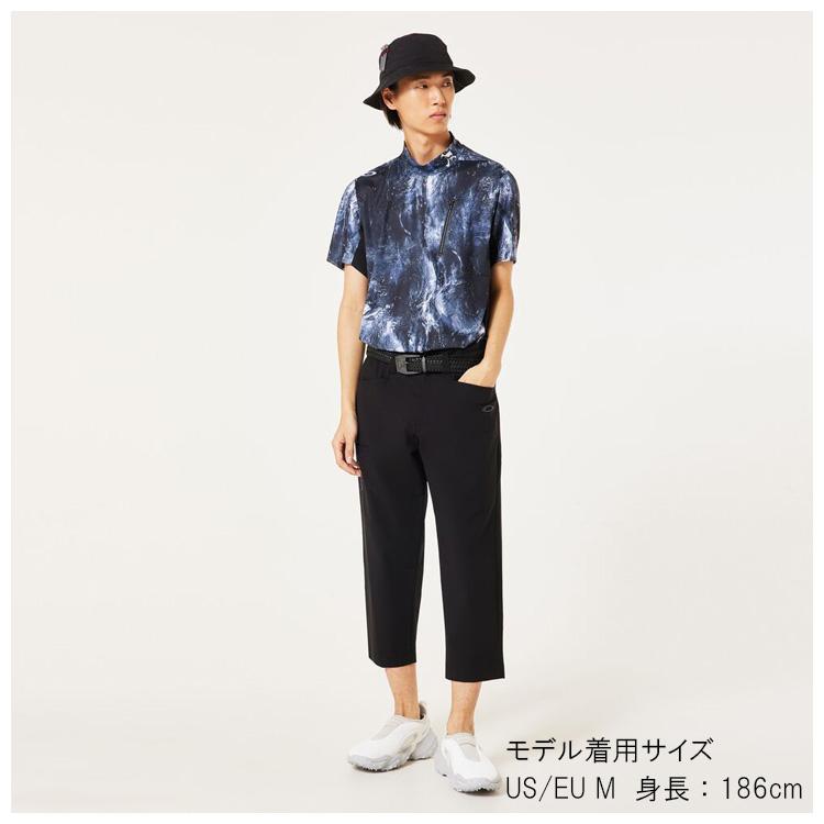 OAKLEY（オークリー） 半袖ハイネックシャツ スカル ボールド オンブル