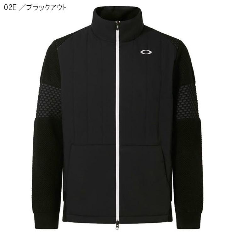 新品　ゴルフ　黒　M オークリー OAKLEY ハイブリッド セーターブルゾン OAKLEY（オークリー） ハイブリッド セーターブルゾン 5.0 FOA405730