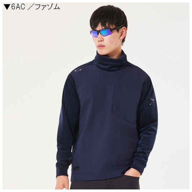 新品　オークリーゴルフ　メンズウエア　スカルタートルネックミドル　長袖シャツ 新品 オークリーゴルフ メンズウエア スカルタートルネックミドル 長袖