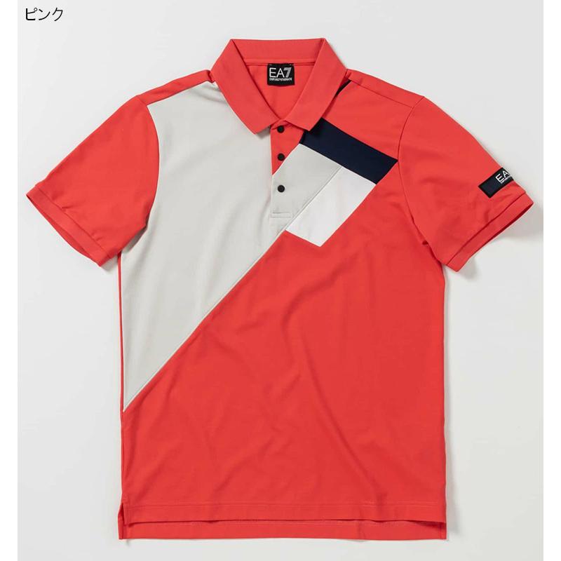 EA7 EA7/イーエーセブン GOLF CLUB M POLO VI JS CB ゴルフ 配色 