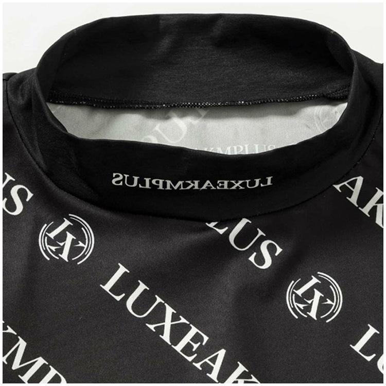 AKM LUXEAKMPLUS リュクスエイケイエムプラス ゴルフ 総柄ロゴ