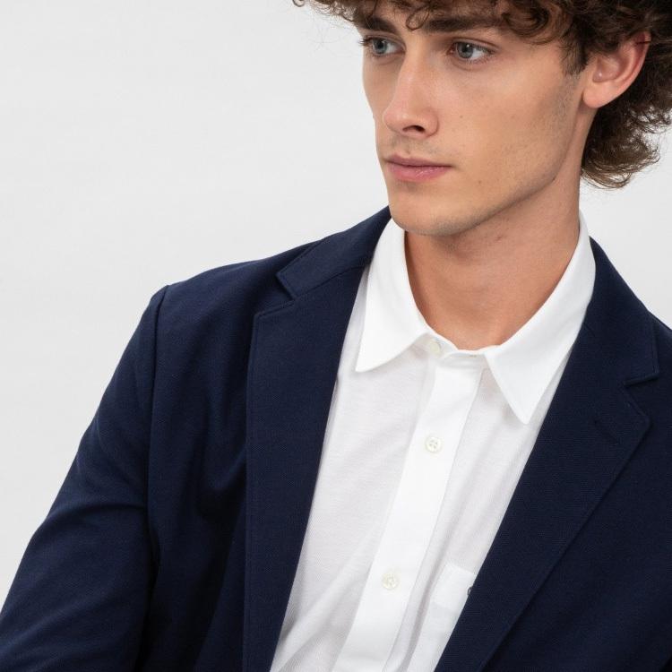 【残り1点！最終処分】ラコステ メンズ ハイゲージ鹿の子ジャケット VH706EL 