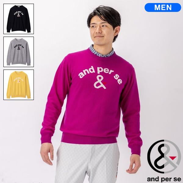 Megu様　and per se アンパスィ　モックネックセーター　ビッグサイズ 楽天市場】【40％OFF！セール！】アンパスィ/and per se(秋冬モデル