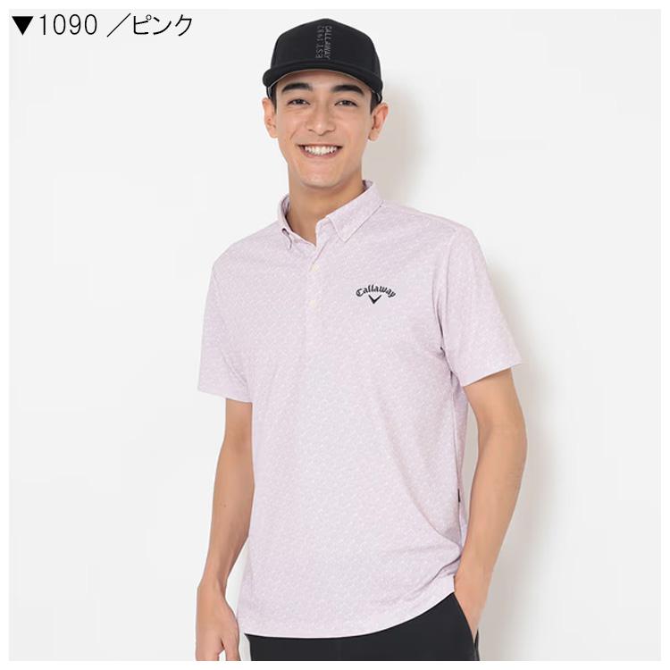 MOTHER DENIM キャロウェイ ゴルフ メンズ -3℃裏クール総柄ボタン