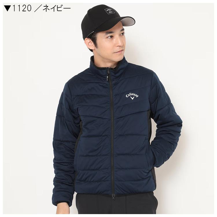 キャロウェイ Callaway スターストレッチ 中綿ブルゾン　サイズＬ Callaway（キャロウェイ） ゴルフ メンズ スターストレッチ中綿