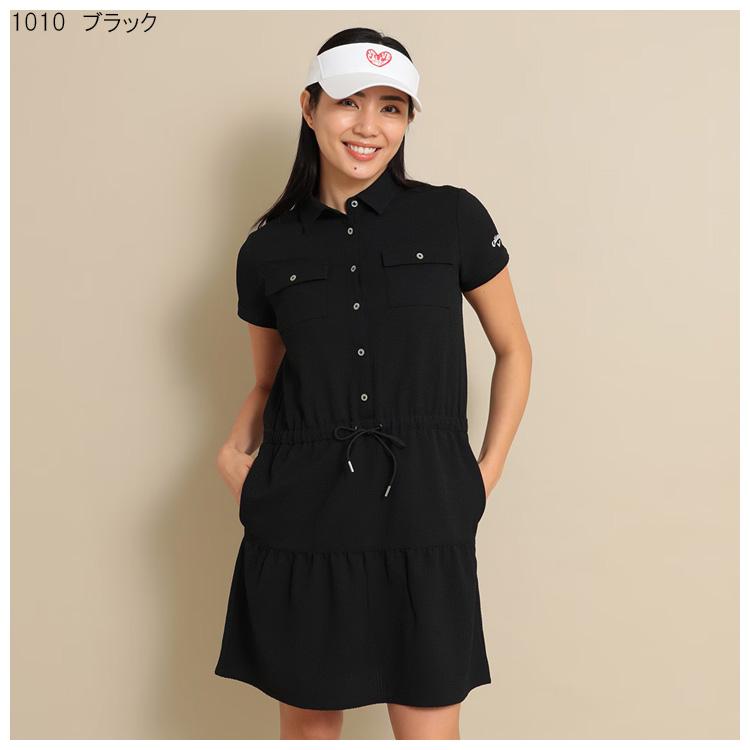 Callaway - Callaway ゴルフ　UV半袖ワンピース Callaway キャロウェイ ゴルフ レディース ワンピース型レイン