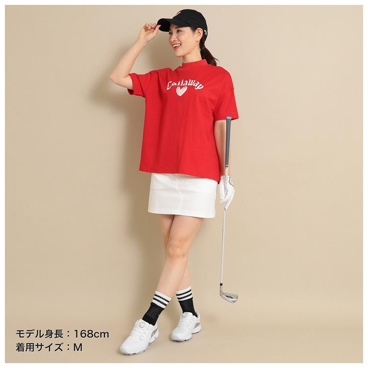 Callaway キャロウェイ ゴルフ レディース 半袖モックネック
