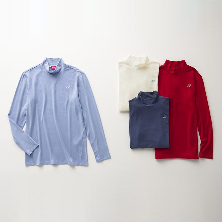 YONEX（ヨネックス） メンズ 長袖 ハイネックシャツ GWF1593 : Golkin