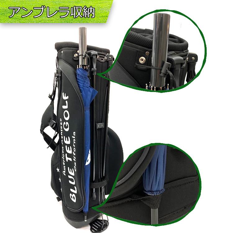 ブルーティーゴルフ ストレッチ スタンドキャディバッグ BLUE TEE GOLF CB-003　スタンドバッグ キャディバッグ｜golkin｜16