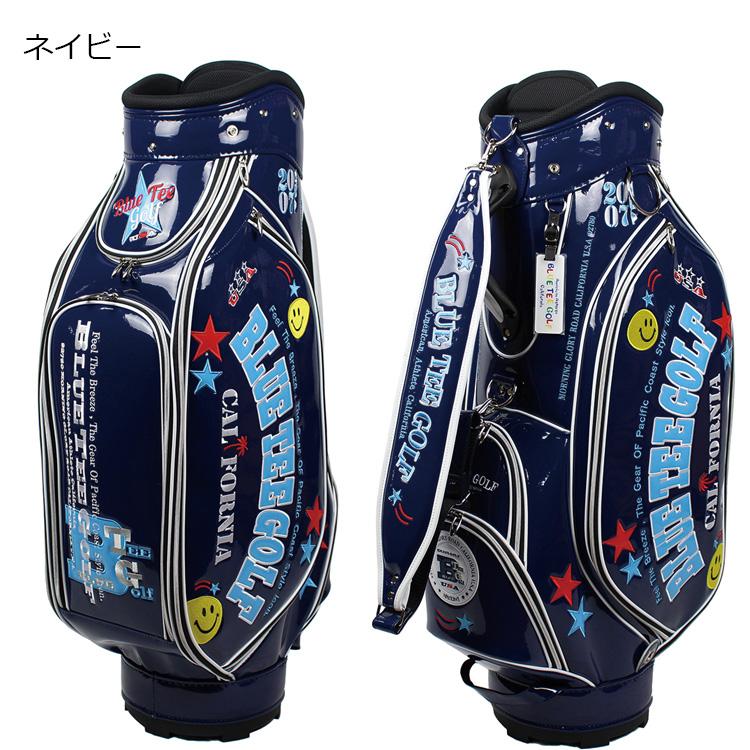 ブルーティーゴルフ エナメル キャディバッグ BLUE TEE GOLF CB-005｜golkin｜04