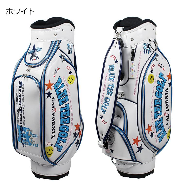 BLUE TEE GOLF ブルーティーゴルフ エナメル キャディバッグ CB BLUE TEE GOLF ブルーティーゴルフ エナメル キャディバッグ CB