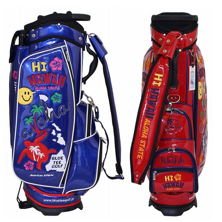 ブルーティーゴルフ HI HAWAII エナメル スタンドバッグ CB-021 ブルーティーゴルフ HI HAWAII エナメル スタンドバッグ CB-021
