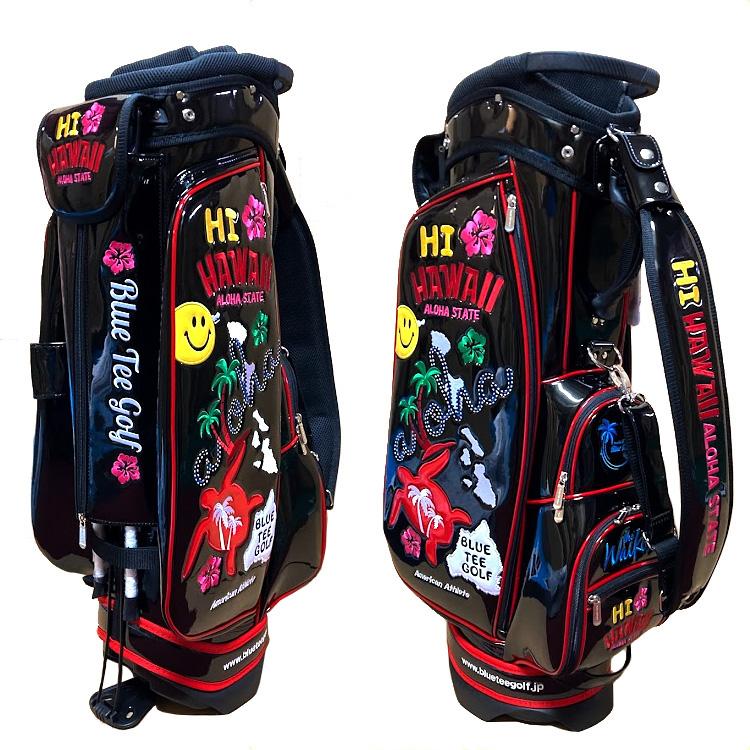 ブルーティーゴルフ HI HAWAII エナメル スタンドバッグ CB-021 ブルーティーゴルフ HI HAWAII エナメル スタンドバッグ CB-021
