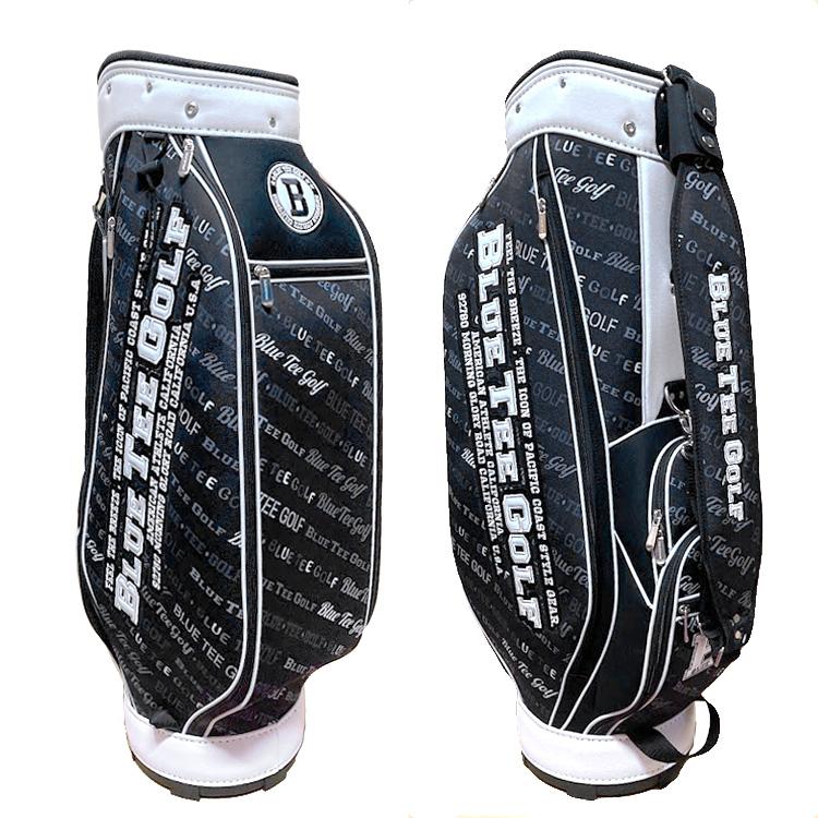 ブルーティーゴルフ ボーダー柄 キャディーバッグ CB-026 BLUE TEE GOLF（ブルーティーゴルフ） ボーダー柄 キャディーバッグ CB