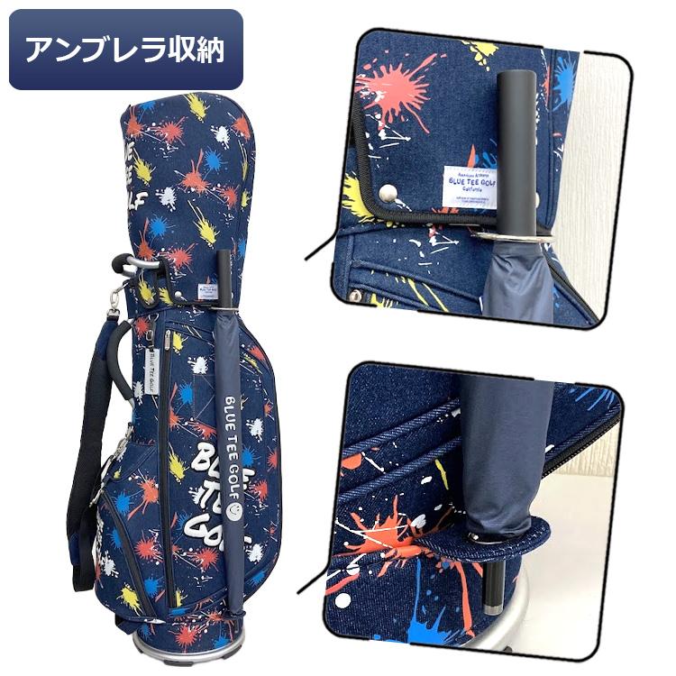 ブルーティーゴルフ デニムペイント キャディーバッグ CB-027 【BLUE TEE GOLF】_11