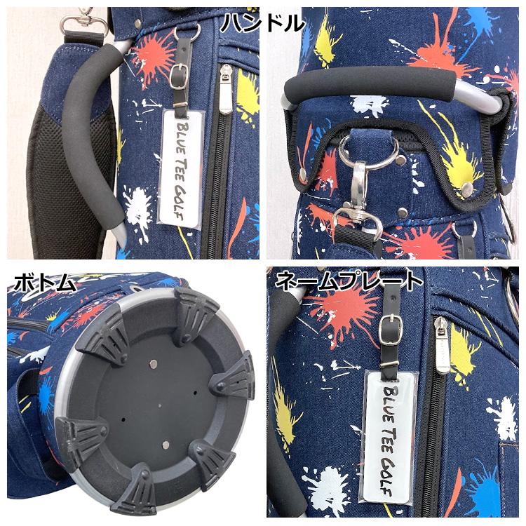 ブルーティーゴルフ デニムペイント キャディーバッグ CB-027 【BLUE TEE GOLF】_13
