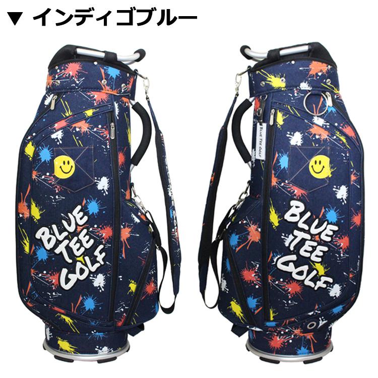 ブルーティーゴルフ デニムペイント キャディーバッグ CB-027 【BLUE TEE GOLF】_2