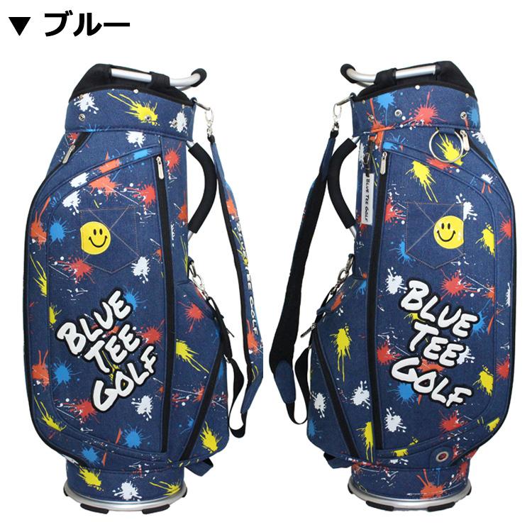 ブルーティーゴルフ デニムペイント キャディーバッグ CB-027 【BLUE TEE GOLF】_4