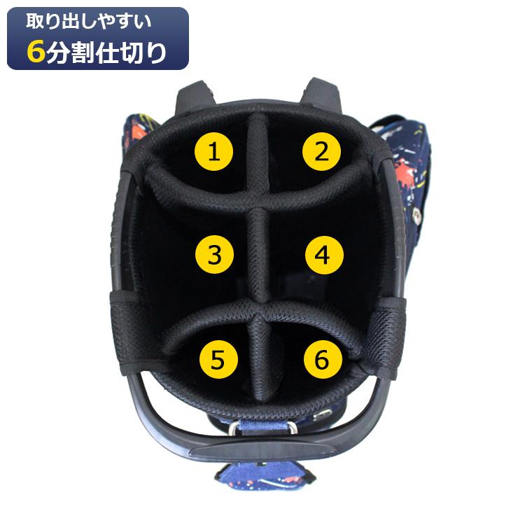 ブルーティーゴルフ デニムペイント スタンドバッグ CB-028 【BLUE TEE GOLF】_11