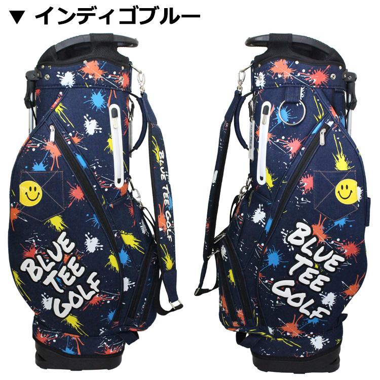 ブルーティーゴルフ デニムペイント スタンドバッグ CB-028 【BLUE TEE GOLF】_2