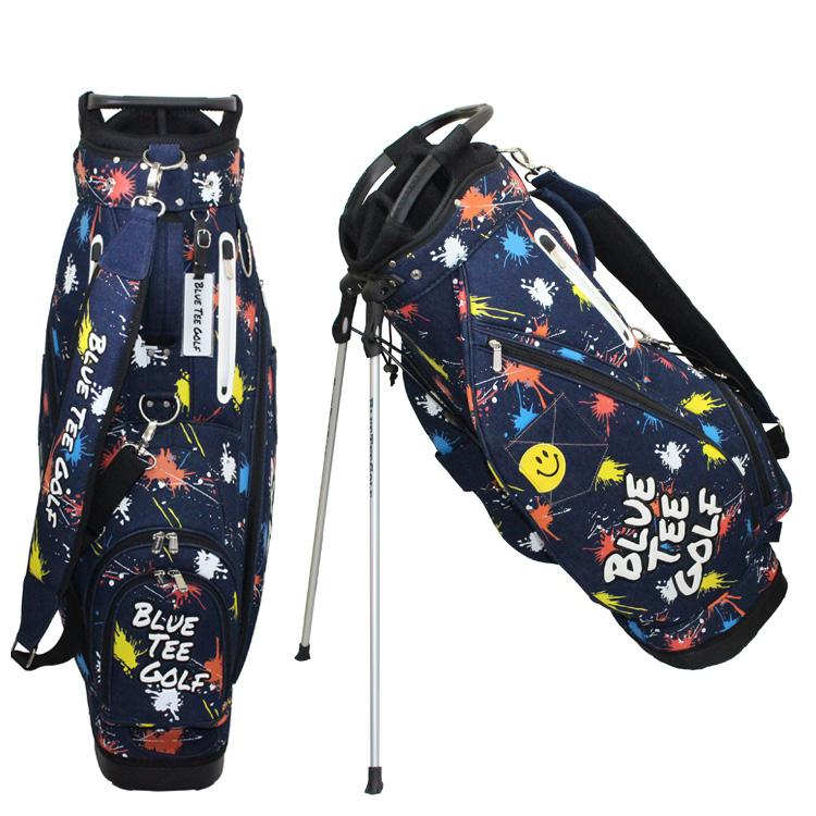 ブルーティーゴルフ デニムペイント スタンドバッグ CB-028 【BLUE TEE GOLF】_4