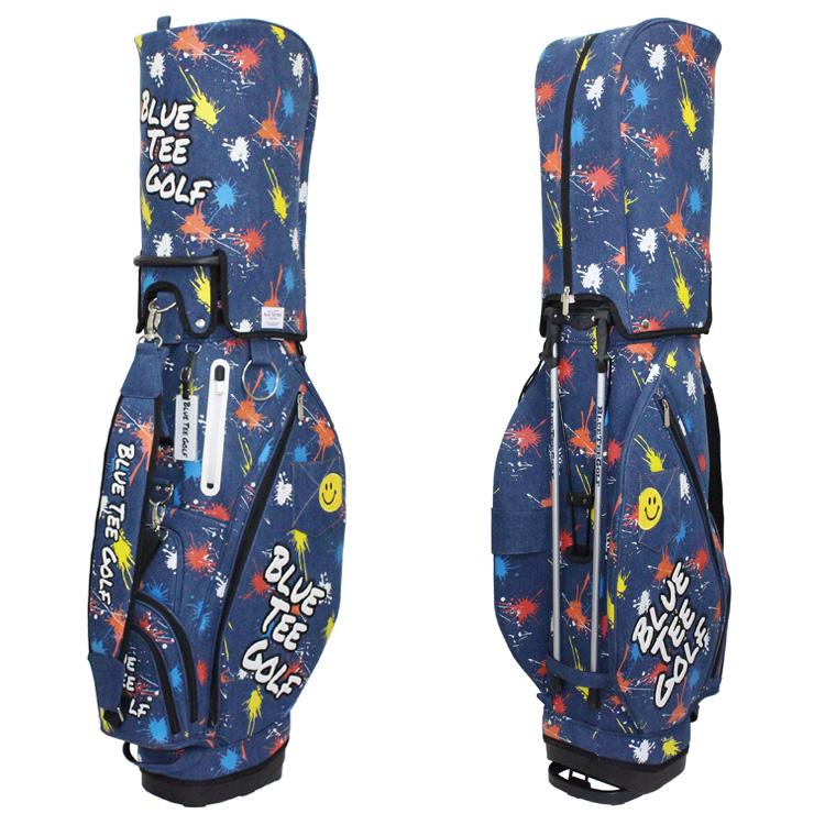 ブルーティーゴルフ デニムペイント スタンドバッグ CB-028 【BLUE TEE GOLF】_6