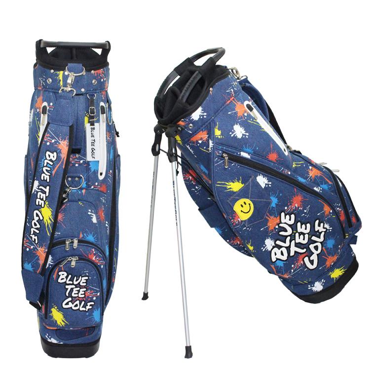 ブルーティーゴルフ デニムペイント スタンドバッグ CB-028 【BLUE TEE GOLF】_7
