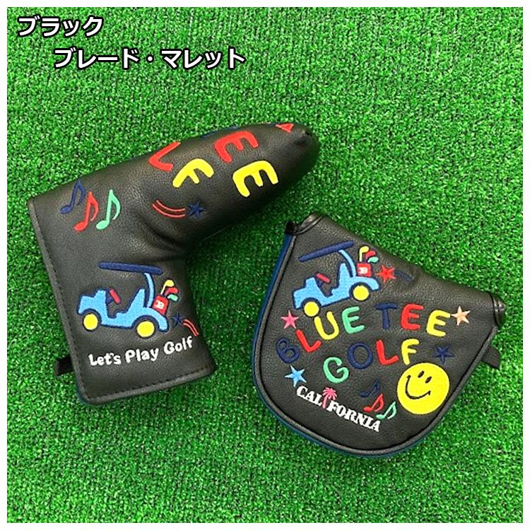 ブルーティーゴルフ スマイル＆カート シリーズ パターカバー BLUE TEE GOLF HC-012｜golkin｜03