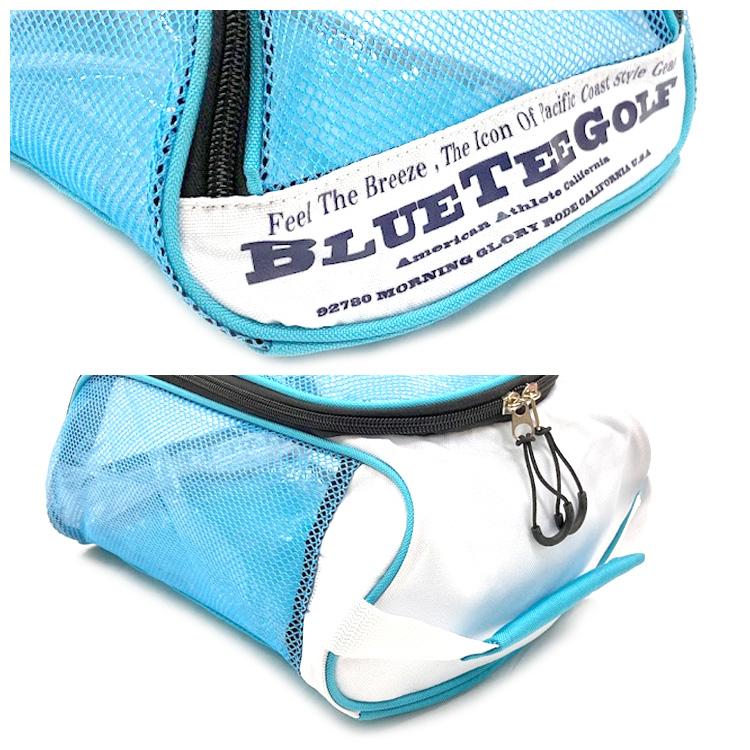 AXA LADIES GOLF ゴルフシューズケース BLUE TEE GOLF ブルーティーゴルフ ナイロン メッシュシューズケース