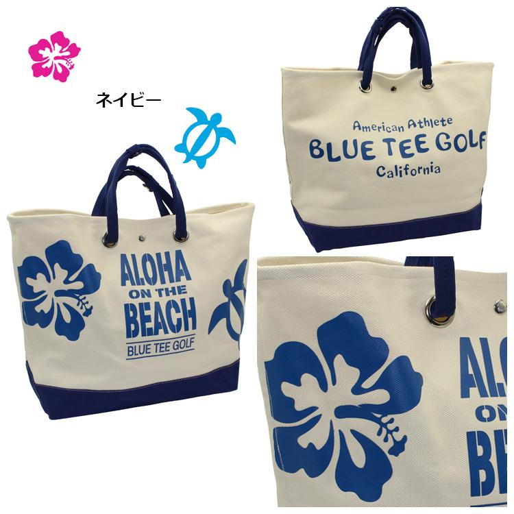BLUE TEE GOLF（ブルーティーゴルフ） ALOHA ON THE BEACH 大型トート