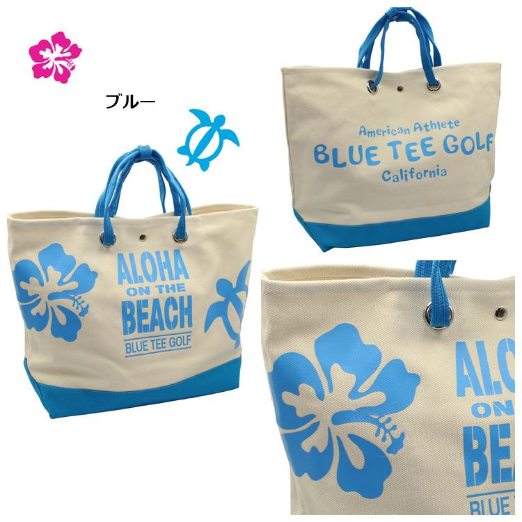 BLUE TEE GOLF（ブルーティーゴルフ） ALOHA ON THE BEACH 大型トート