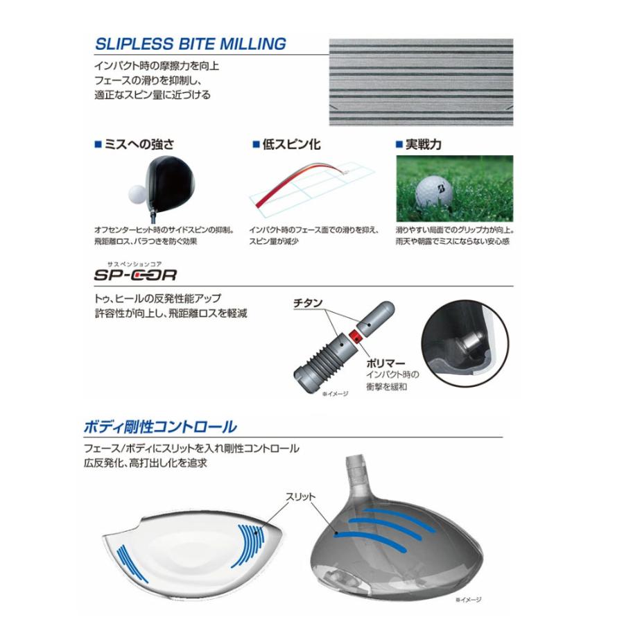 ブリヂストン ゴルフ B3 MAX フェアウェイウッド VANQUISH BS40 for MAX シャフト 2024年モデルの画像