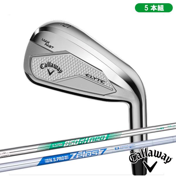 Callaway（キャロウェイ） ELYTE MAX FAST アイアン 5本組 #6-9、PW