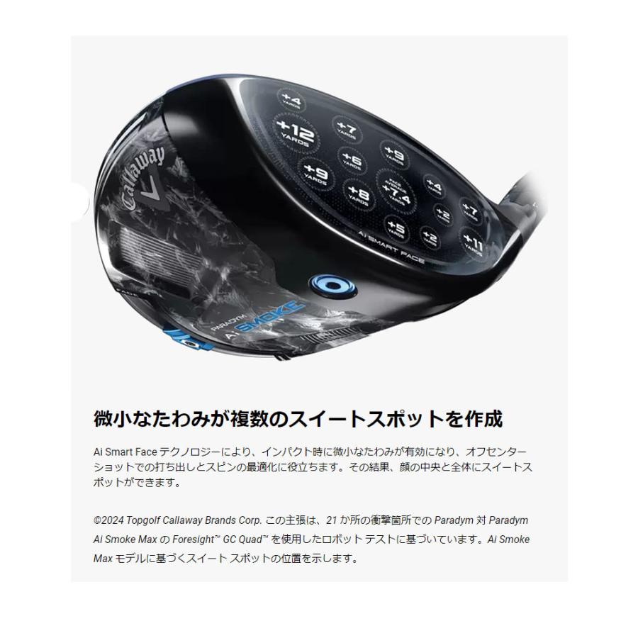 USモデル/ヘッド単体】 キャロウェイ パラダイム Ai スモーク USモデル/ヘッド単体】 キャロウェイ パラダイム Ai スモーク