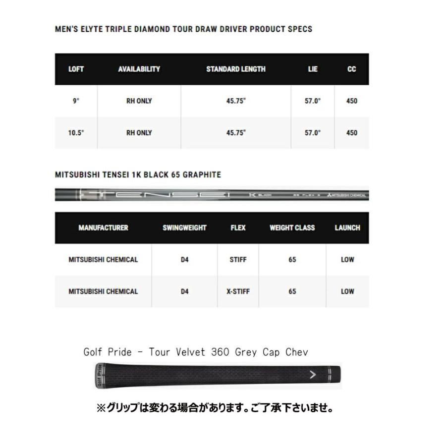 Callaway 【USモデル】 限定モデル キャロウェイ ELYTE エリート