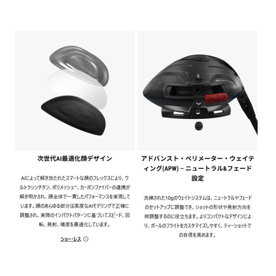 Callaway（キャロウェイ） （USモデル／ヘッド単体） 左用 クアンタム
