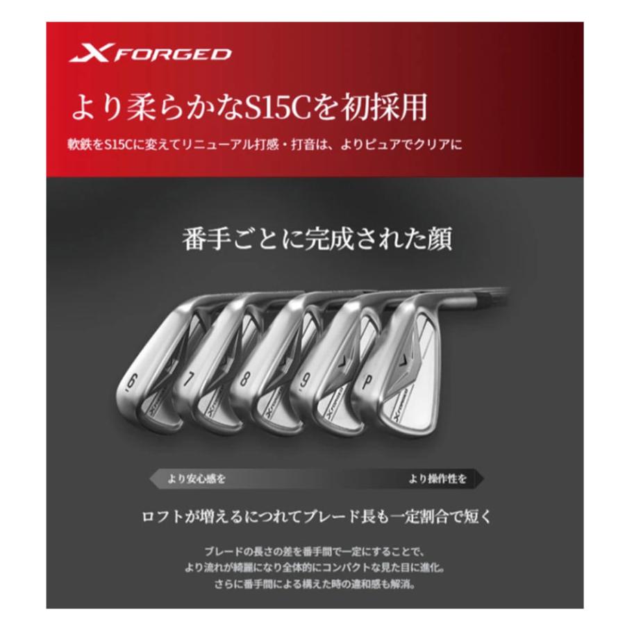 Callaway X FORGED アイアンセット Callaway（キャロウェイ） ゴルフ エックス フォージド アイアンセット