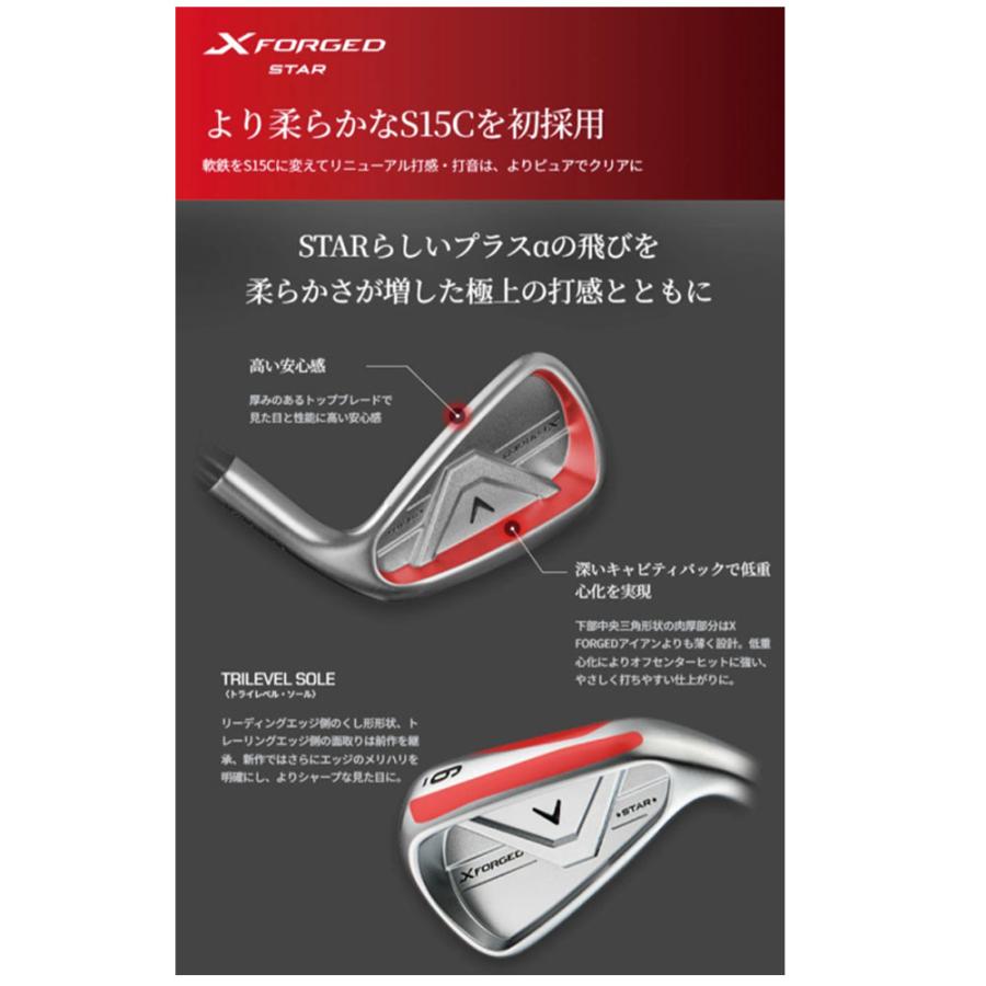 Callaway X FORGED STAR アイアン 5番 6番 2本セット Callaway（キャロウェイ） ゴルフ エックス フォージド スター